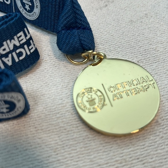 NWT Guinness World Records LOT of 3 Ballcap HAT Lanyard Metal Lapel Pin Official - Picture 9 of 17